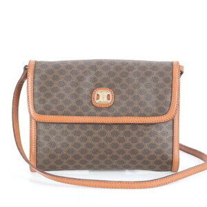 Celine Macadam Triomphe crossbody leather Shoulder Bag